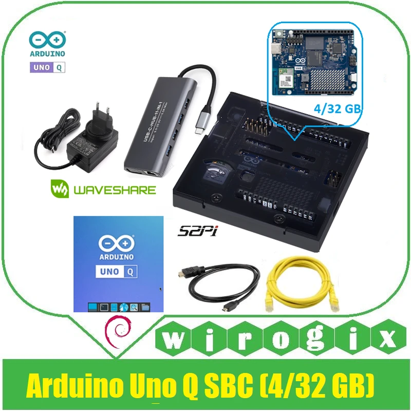 Arduino Uno Q SBC Full Pack